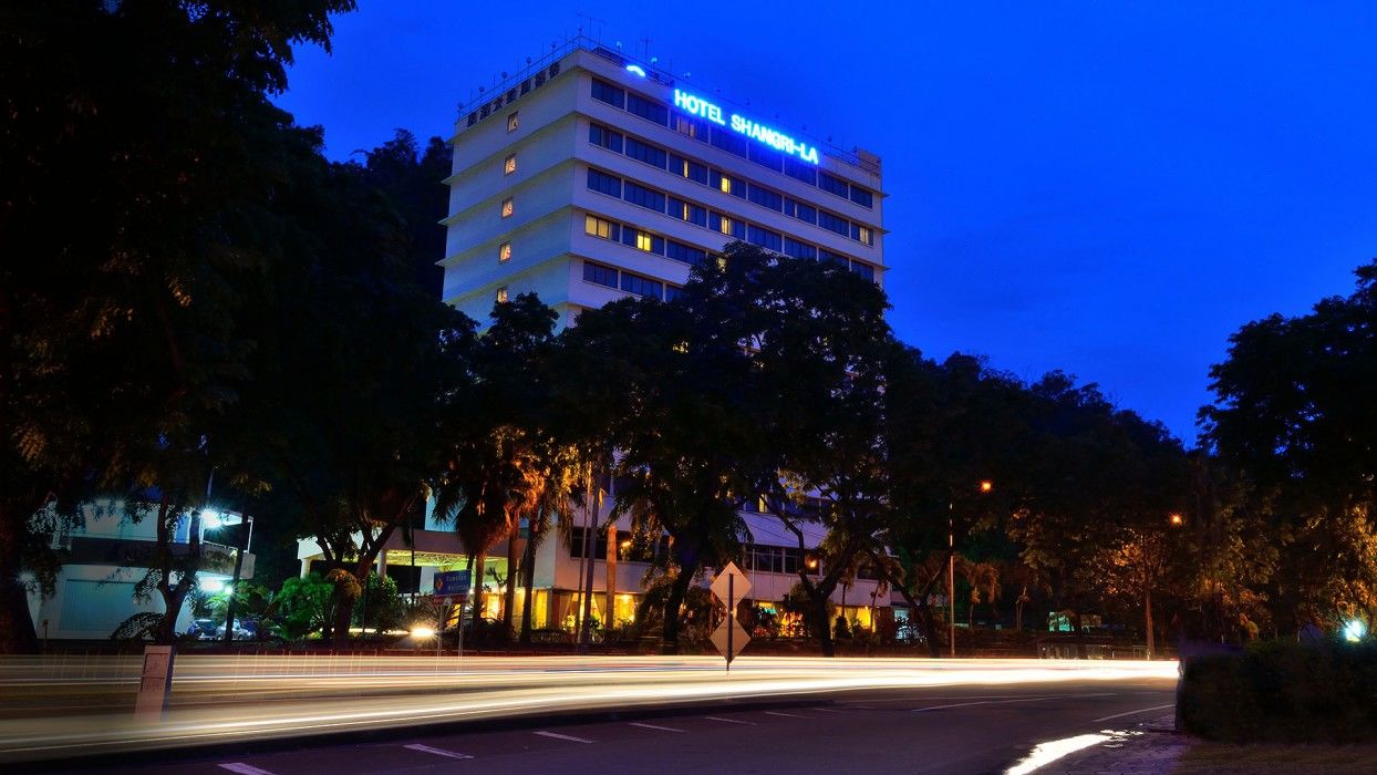 Hotel Shangri-la Kota Kinabalu Bagian luar foto